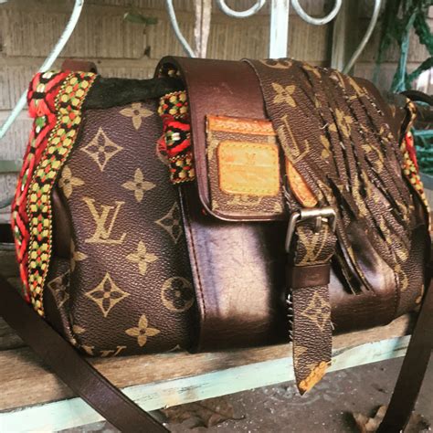 louis vuitton upcycled jewelry|refurbished louis vuitton bags western.